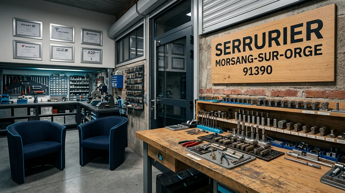 Atelier Serrurier Morsang-sur-Orge · côté vallée de l'Orge